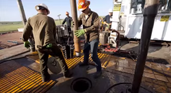 North Dakota Bakken Rig Horizontal Shall Drilling Fracking